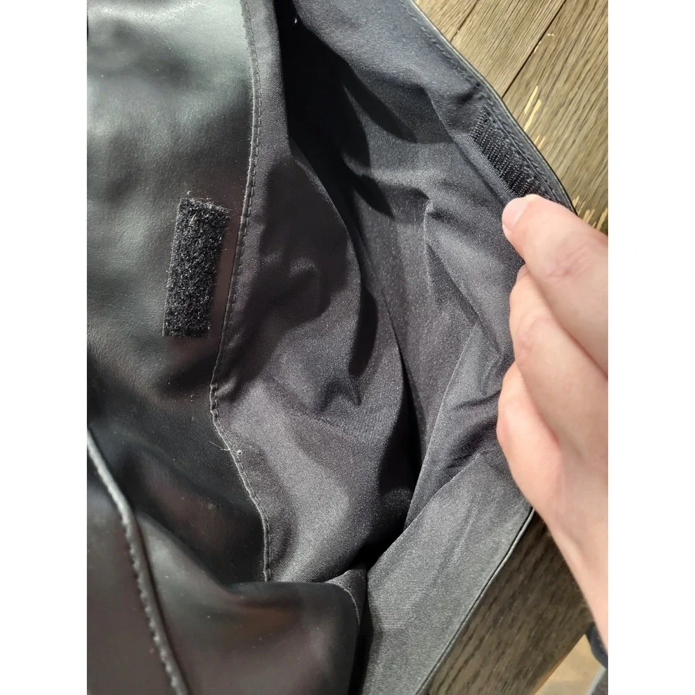 Leeds 20in Black Real Leather Duffel Bag Beautiful Mens Luggage Gym Luxary Bag